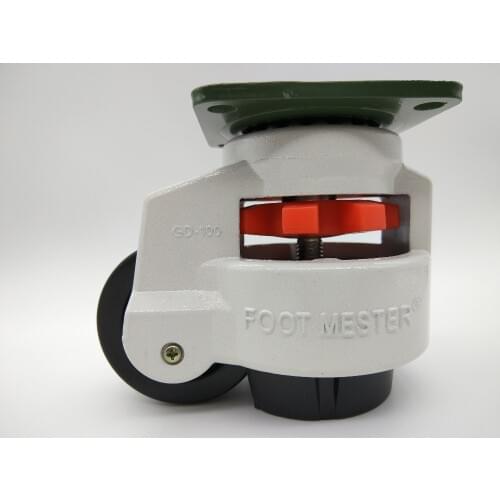 4PCS Set Swivel Heavy Duty Machine Levelling Castors Wheels GD-100F