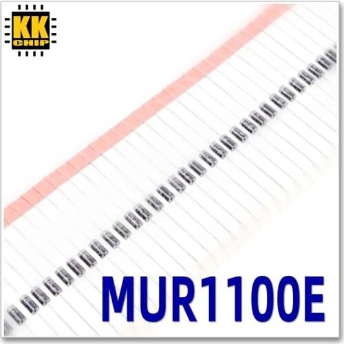 50pcs/lot MUR1100E 1A 1000V FRD