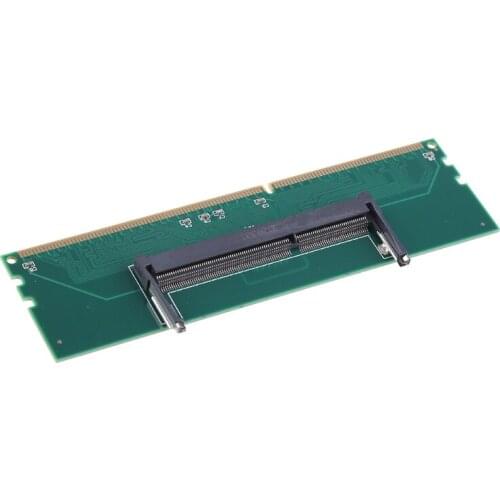 DDR3 SO DIMM to Desktop Adapter DIMM Connector Memory Adapter Card 240 to 204P Desktop Computer Component Accessories