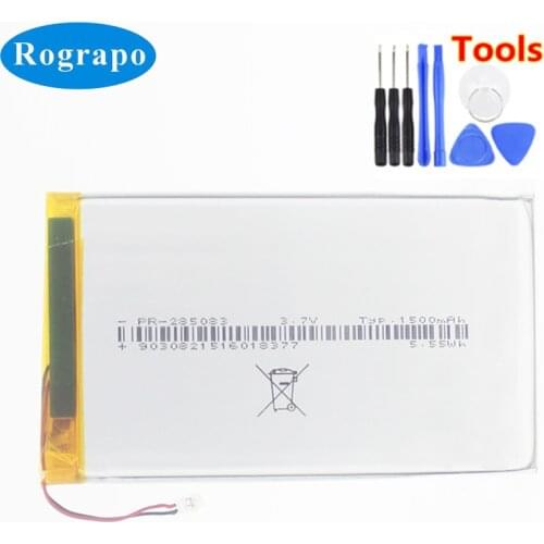 New Battery For Kobo Glo HD Tolino PR-285083 Accumulator 3.7V 1500mAh Replacement Batterie 2-wire Plug+tools
