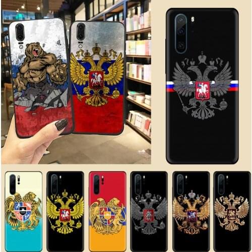Armenia Albania Russia flag Emblem Luxury Phone Case For Huawei P9 P10 P20 P30 Pro Lite smart Mate 10 Lite 20 Y5 Y6 Y7 2018 2019