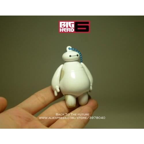Disney Big Hero 6 Baymax 5cm mini PVC Action Figure Posture Mini Model Anime Collection Figurine Toys model for children gift