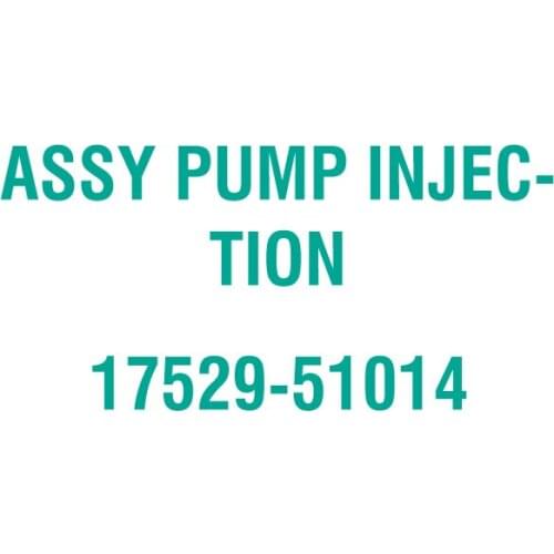 For Kubota 17529-51014 ASSY PUMP INJECTION