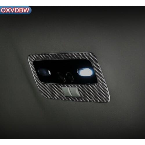 For lexus gs300 350 450h 460 Carbon Fiber interior trim Car Frame Stickers Rear reading lamp Panel Covers Car accessories