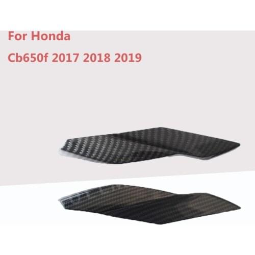 For Honda cb650f 2017 2018 2019 Motorcycle black & carbon fibre tailstock left and right small side panel Two styles