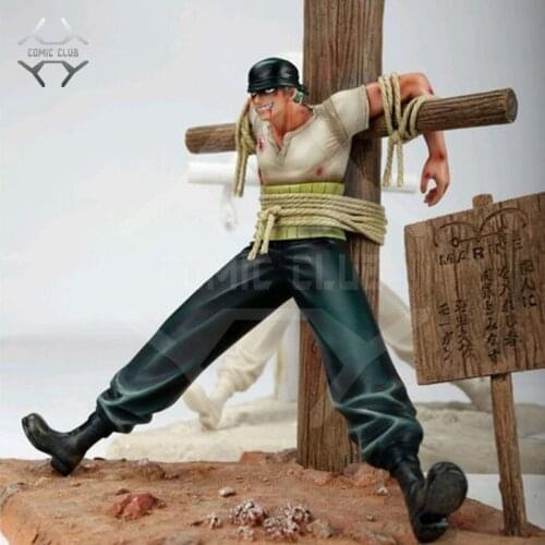 COMIC CLUB One Piece 30cm Roronoa Zoro Debuted cross gk resin figure toy for Collection Handicrafts