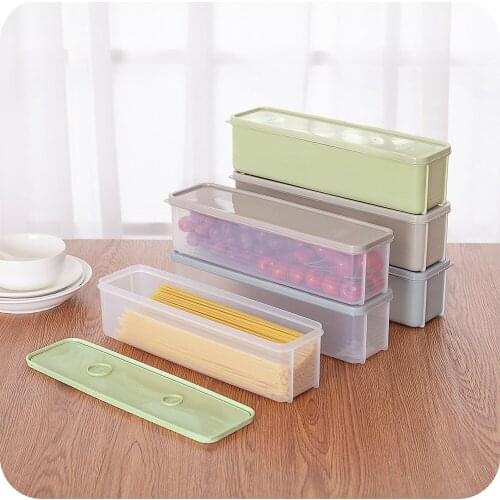 Food Storage Box Plastic Box Refrigerator Special Sealed Box Storage Box Household Kitchen Transparent Food Storage Box With Lid