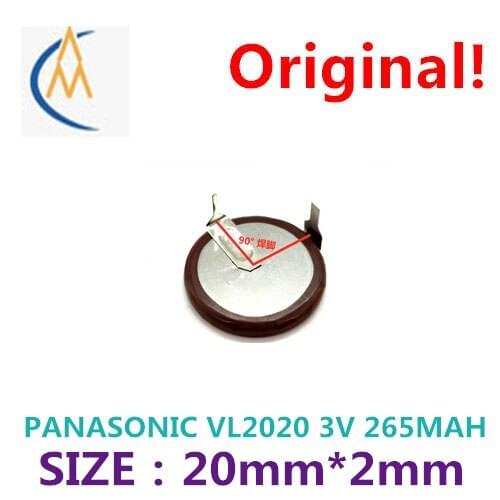 Panasonic VL2020 3 v lithium electric cars remote control button lithium rechargeable battery 90 degrees electric welding