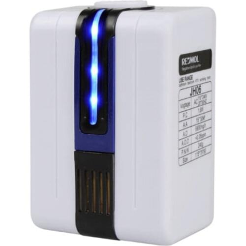Plug in Negative ion air purifier ionizer for home Remove Formaldehyde Smoke Dust Air Purifier for Home air vitamin led lights
