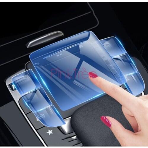 Central Control Film For Mercedes Benz A Class E Class C Class A200L C260L E300L TPU Transparent Anti-scratch Protective Film