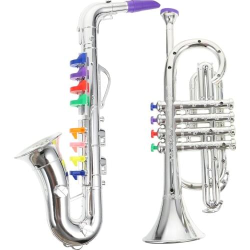2Pcs Realistic Instruments Plaything Educational Musical Toys Children Plaything