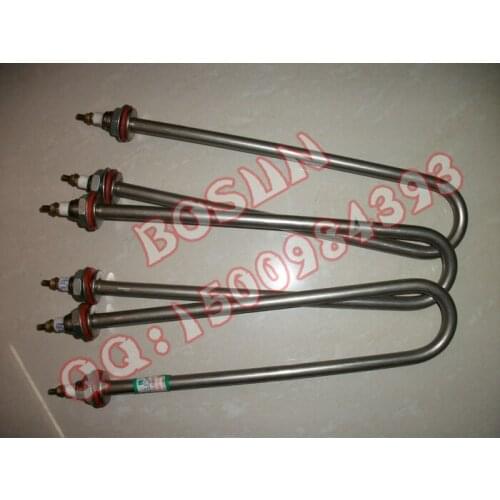 Water tank, electric heating pipe, heating pipe, stainless steel liquid heating tube, U type electric heating tube 380V/3KW