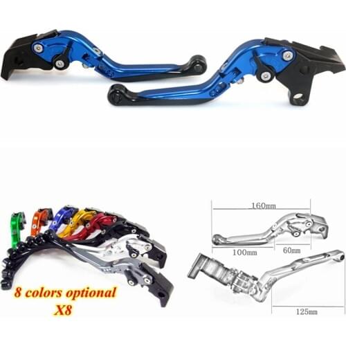 For YAMAHA FJR 1300 2003 Motorcycle CNC Adjustable Brake Clutch Lever Adjustable folding 90 degrees