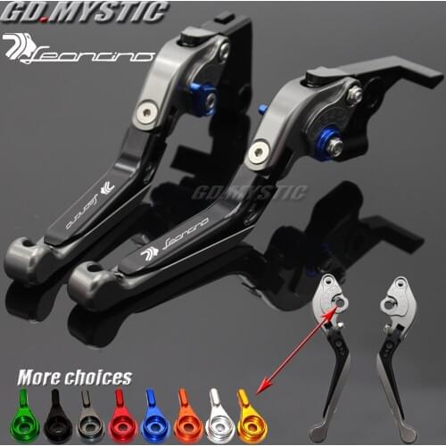 Leoncino 500 CNC Folding Extendable Motorcycle Brake Clutch Levers for Benelli Leoncino500 Leonine LeonineX 2016-2017