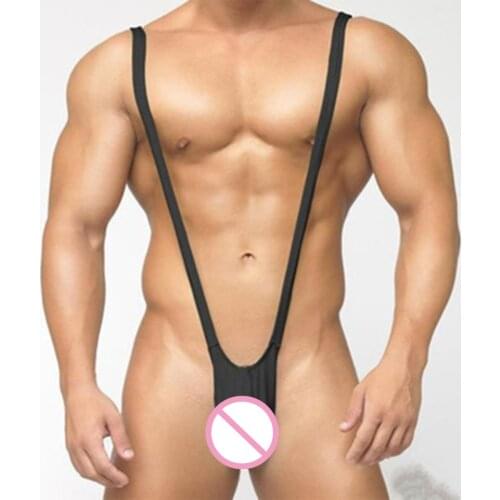 Sexy Men G string homme Borat Beach Wear Jockstrap Men Thong Fancy Costume Gay Underwear