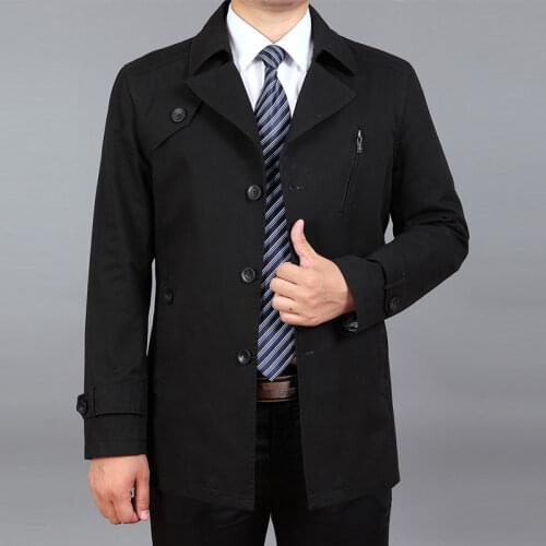 TIDENOVEL Men's Long Jackets