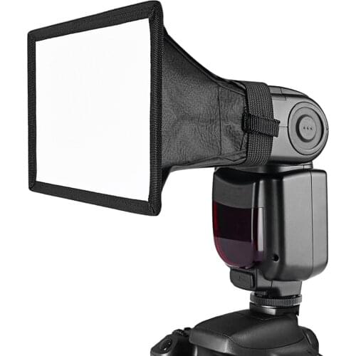 Universal Flash Diffuser Light Softbox Collapsible Speedlite Translucent Soft Box with Carry Bag For DSLR Camera Speedlights