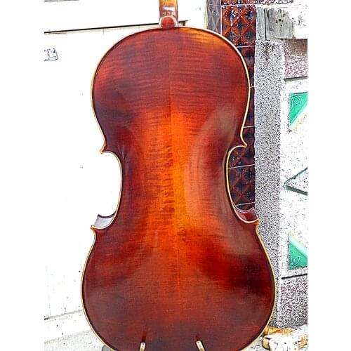 Top grade 4/4 size Cello full Hand made antique old style cello with maple back