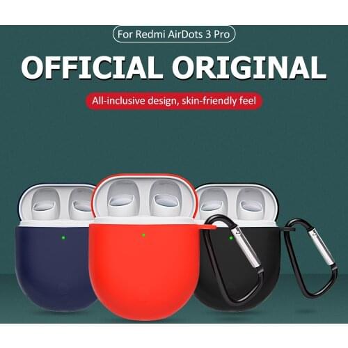 Protective Earphone Headphones Cases Protective Silicone Cover Protective Skin For Xiaomi Redmi AirDots 3 Pro 3pro Earbuds Case