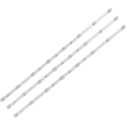 1set=3pcs 730mm Led backlight strip 8 lamp for Akai 42'' TV JS-D-JP42EU-082EC (70310) 6V/LED