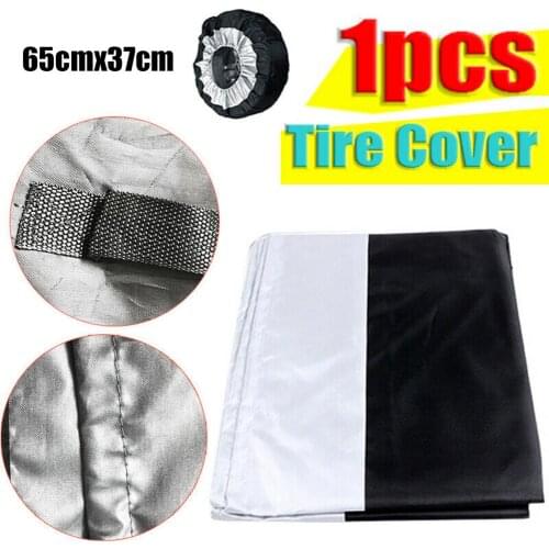1PC Spare Tire Cover Dust-proof Spare Tire Tyre Wheel Cover Bag Auto Wheel Tires Storage Bags Vehicle Tire Cover Case