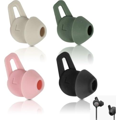 6Pcs Ear Tips Replacement for Huawei Freelace pro Wire Earphone Silicone Eartips Ear Buds Gels Cover Earphone Earpads for Huawei