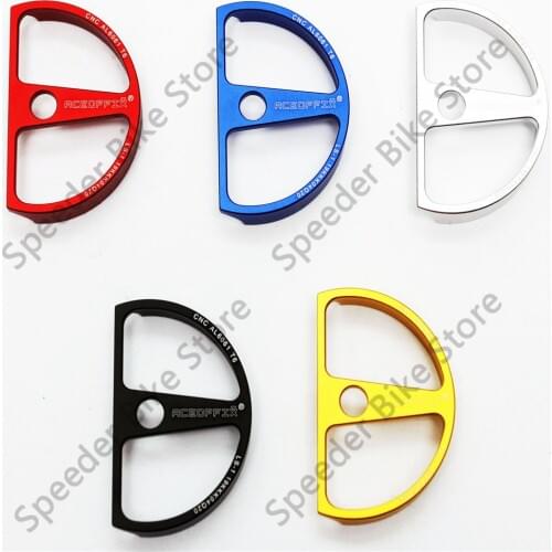 ACEOFFIX 5 Colors Aluminum alloy Bicycle Brake and Shift Cable Fender For Brompton without fender Bicycle Parts 4g