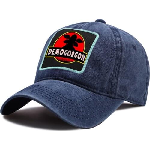 Demogorgon Funny Printed Baseball Caps Unisex Cotton Snapback Hat Sunscreen Outdoor Riding Hats Sport Breathable Baseball Cap