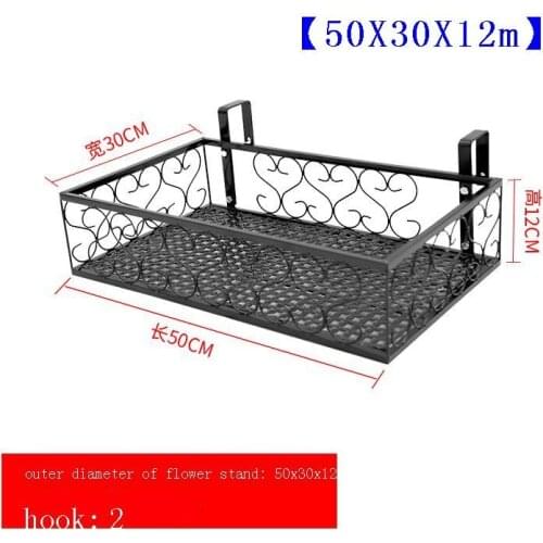 Decor Balcony Shelves Outdoor Decoration Planten Standaard Mensole Per Fiori Shelf Balkon Balcon Plant Stand Flower Iron Rack