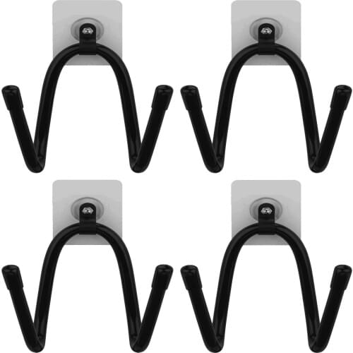 4x Hat Rack Cowboy Hat Holder Hat Storage Display Hat Dryer Stand, Stick-On Wall