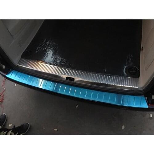 For Volkswagen Transporter (T6) Caravelle 2017-2018 Whole Set Accessories Inner & outer Rear Guard Bumper Protector car styling