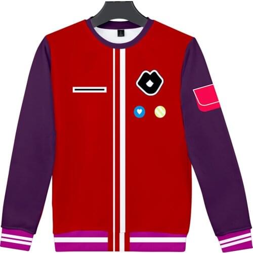 WONDER EGG PRIORITY Hoodies & Sweatshirts Unisex Casual 3D Printed Pullover Anime Cosplay Halloween Men Women Tops C25M127