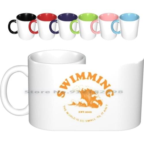 Miller Swimming Ceramic Mugs Coffee Cups Milk Tea Mug Butera Frankie Aesthetic Sweetener Thank U Next God Womens Yours Truly My