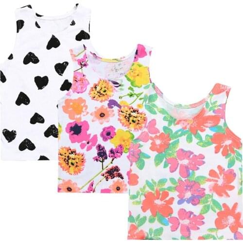 3 Pcs/Lots New Summer Baby Boys Vests T-shirts Vest For Newborn Pineapple Top Outfit Boy Girl Tops Clothes Cotton Tees Playsuits