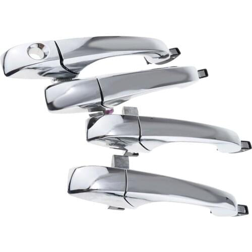 Set of Chrome Door Handle Cover Molding Trims for Chrysler 300C 4 Door