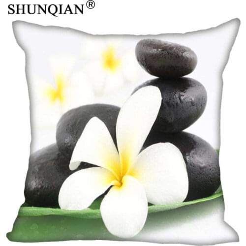 Zen Stone Custom Pillow Cover Decorative Square Zippered Two Side Pillowcase 35x35cm,40x40cm,45x45cm,60x60cm More Size