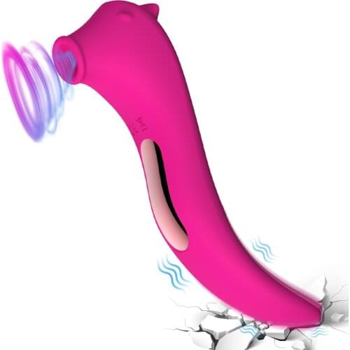 Rechargeable Sucking Vibrator Vagina Clit Sucker Sex Toys Beads Plug G Spot Waterproof Dildo Vibrators Adult Sex Toys For Women