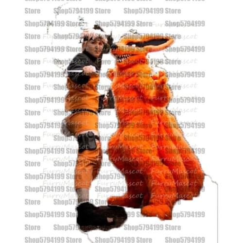 Customised #M27 Kyuubi Kitsune Furry Fursuit Suit Mascot Costume Cosplay Animal Party Fancy Dress Carnival Birthday Gift