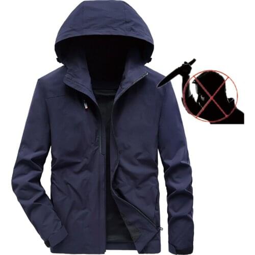 Self-defense Anti-cut stab Resistant casual jacket military tactical Neck Guard soft Protective Clothing cut Proof Outfit