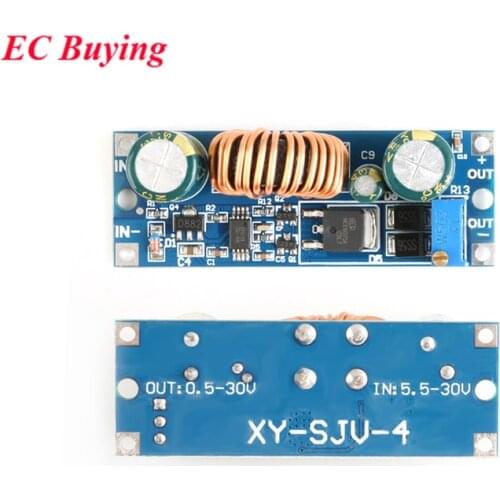 Adjustable Automatic DC-DC Step Up Step Down Module Power Supply Module Regulated Buck-Boost 5.5-30V to 0.5-30V