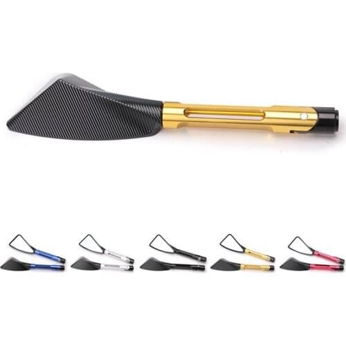 Saisika 2Pcs/Pair Universal Motorcycle Rearview Side mirror For KAWASAKI z750 NINJA250 HONDA R1 R6 FZ6 SUZUKI YAMAHA KTM