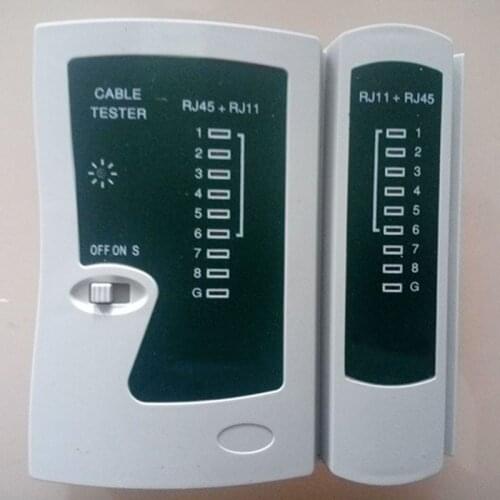 Cable tester network testing tools ethernet rj11 LAN Cable Telephone Line Tester wholesale rj45 Tracker netwerk tester
