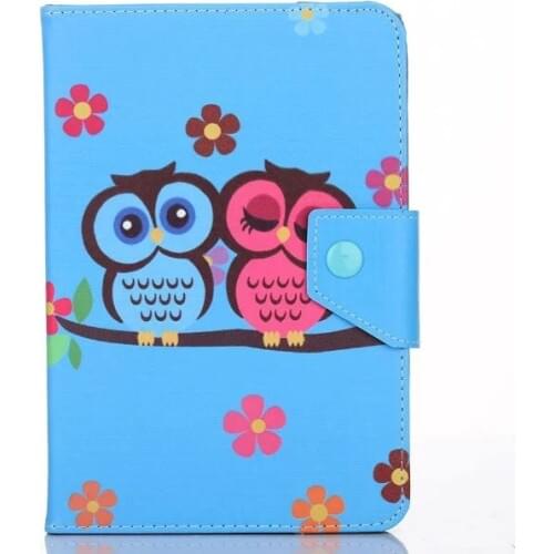 Myslc Universal Cover for Digma Plane 8515S 4G 8 inch Tablet Printed PU Leather Stand Case