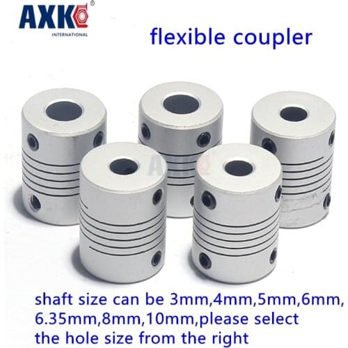 2021 Thrust Bearing Axk Free Shipping 3pcs/lot Coupler 6.35mm To 8mm, 10mm Stepper Motor Shaft Couplings 3/4/5/6/6.35/8/10 Mm