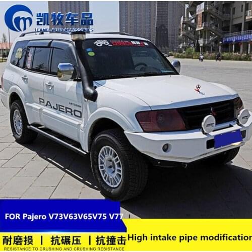FOR Mitsubishi Pajero V73 V6 3V65 V75 V77 modified wading cross-country high intake air intake Air Intakes Parts