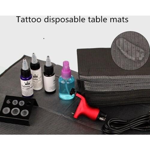 125pcs Disposable Clean Pad Waterproof Tablecloths Mat Underpad Hygiene Personal Medical Tattoo table 45*33cm Random Color
