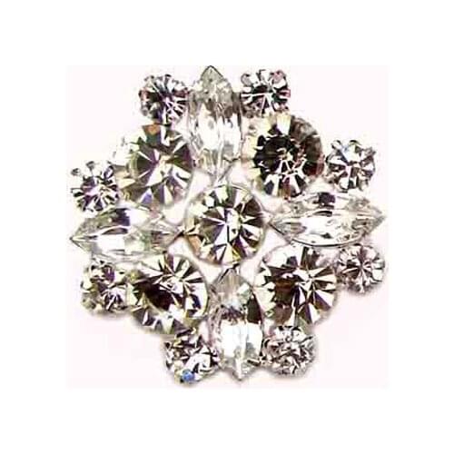 Crystals rhinestone shoe decoration shank sewing on button costume ornament accessories New 6pcs lot