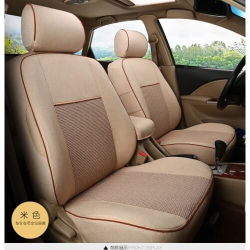 TO YOUR TASTE auto accessories custom linen CAR SEAT COVER for Nissan Sunny TEANA TIIDA GENISS LIVINA SYLPHY TIIDA new styling