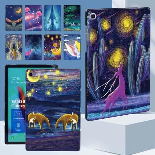 Case for Samsung Galaxy Tab S4 T830 10.5/Tab S5e T720 10.5"/Tab S6 10.5/Tab S6 Lite P610/Tab S7 T870 T875 11" Tablet Back Shell