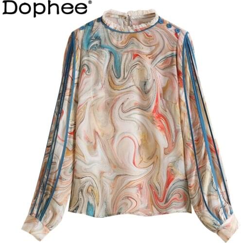 Шелковые блузки Dophee China At AliExpress